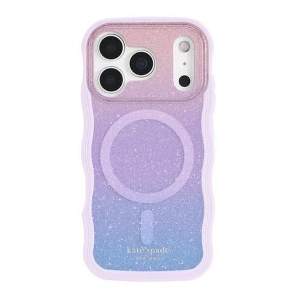 Kate Spade Kate Spade Wavy MagSafe Case Opal Glitter for iPhone 17 Pro