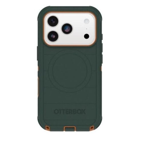 Otterbox OtterBox Defender Pro MagSafe Case w/Camera Control Coopersmith (Green) for iPhone 17 Pro