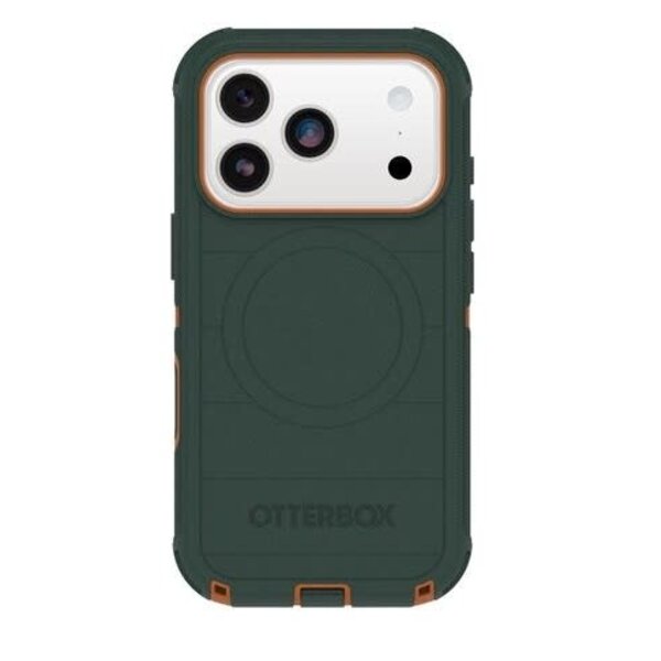 Otterbox OtterBox Defender Pro MagSafe Case w/Camera Control Coopersmith (Green) for iPhone 17 Pro