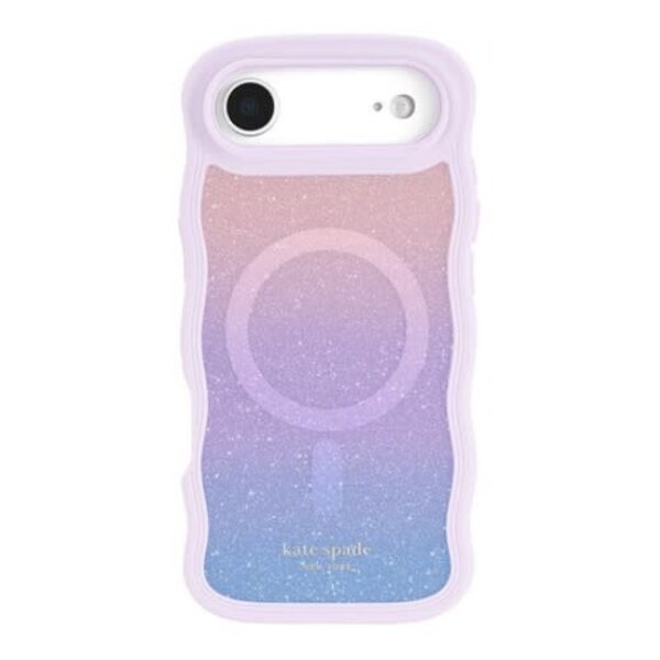 Kate Spade Kate Spade Wavy MagSafe Case Opal Glitter for iPhone Air
