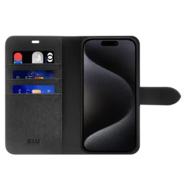 Blu Element Blu Element Folio 2-in-1 MagSafe Case Black for iPhone 17