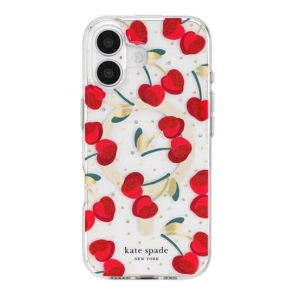 Kate Spade Kate Spade Protective MagSafe Case Cherry Dot for iPhone 17