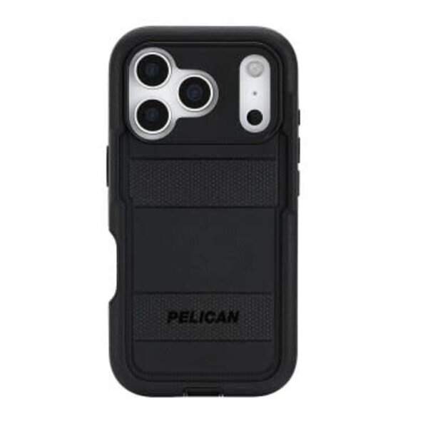 iPhone 17 Pro Pelican Voyager MagSafe w/Holster Case Black