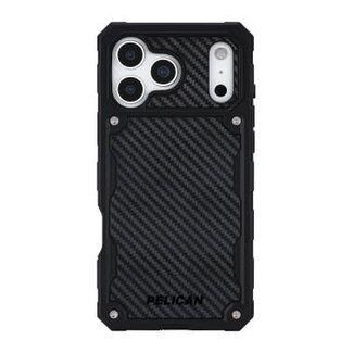 iPhone 17 Pro Max Pelican Shield MagSafe w/Holster Case Carbon Fiber