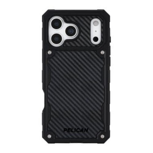 iPhone 17 Pro Max Pelican Shield MagSafe w/Holster Case Carbon Fiber