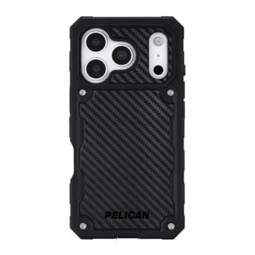 iPhone 17 Pro Pelican Shield MagSafe w/Holster Case Carbon Fiber