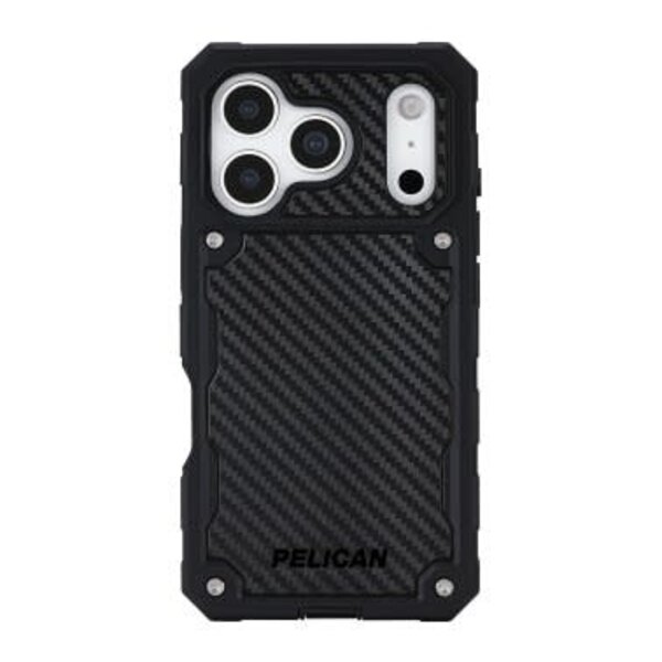 iPhone 17 Pro Pelican Shield MagSafe w/Holster Case Carbon Fiber