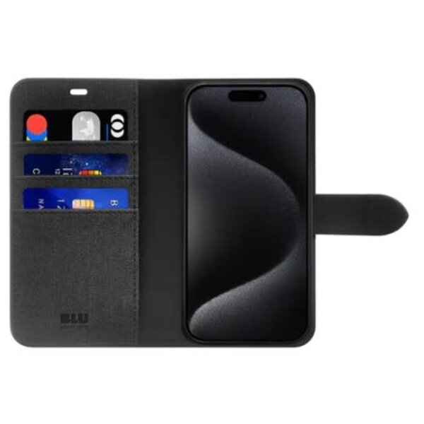 Blu Element Blu Element Folio 2-in-1 MagSafe Case Black for iPhone 17 Pro