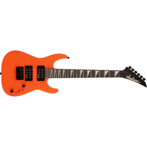 Jackson JS Series Dinky Minion JS1X Amaranth Fingerboard Safety Orange