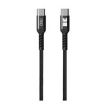 Blu Element Blu Element SpeedCharge Premium Braided Cable USB-C to USB-C 6ft 100W Black