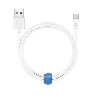 Blu Element Blu Element Braided Charge/Sync Lightning to USB-A Cable 4ft White