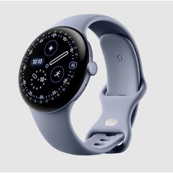 Google Google Pixel Watch 4 45mm Aluminium Silver case with Band