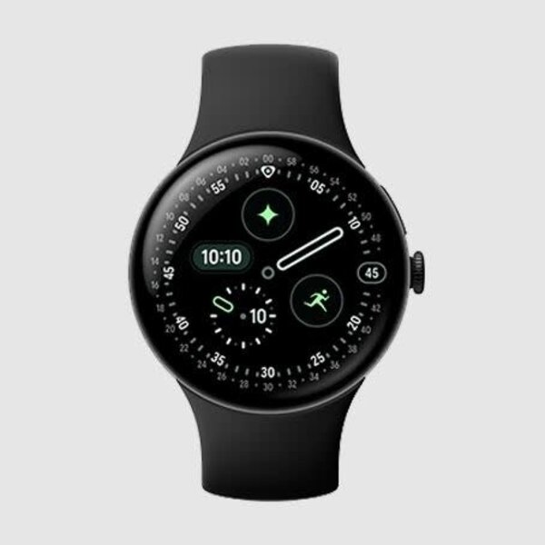 Google Google Pixel Watch 4 45mm Aluminium Black case with Band