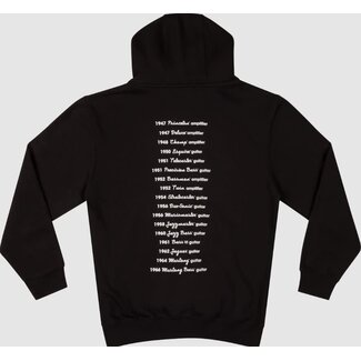 Fender Fender® Logo Date Back Hoodie, Black, Large