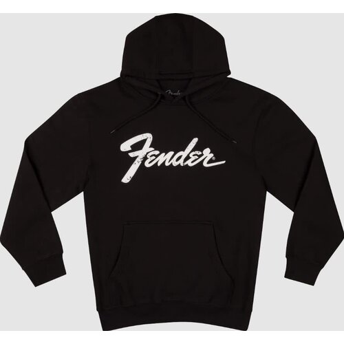 Fender Fender® Logo Date Back Hoodie, Black, Medium
