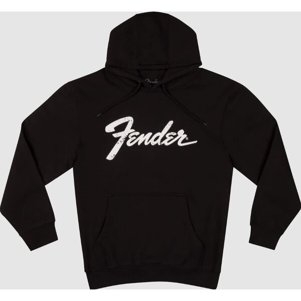 Fender Fender® Logo Date Back Hoodie, Black, Medium