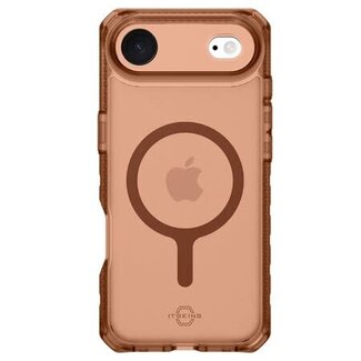 ITSKINS Hybrid_R Frost MagSafe Case Mocha for iPhone Air