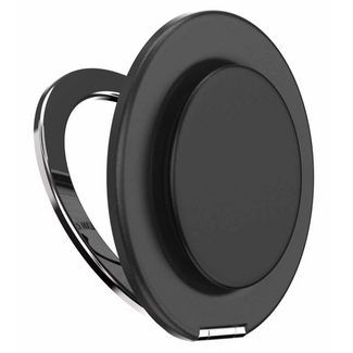 Popsockets Popsockets PopGrip Kick Out for MagSafe Round with Adapter Black