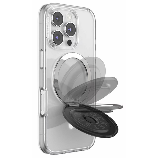 Popsockets Popsockets PopGrip Kick Out for MagSafe Round with Adapter Black
