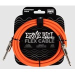Ernie Ball Ernie Ball Flex Instrument Cable Straight/Straight 10 ft - Orange