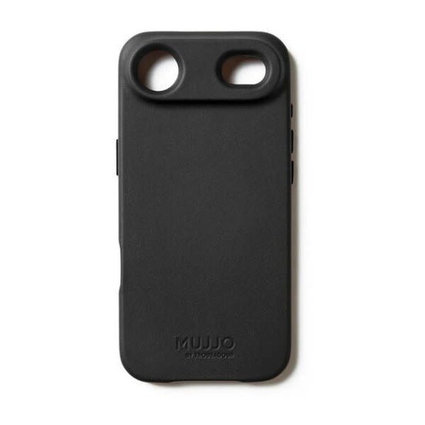 iPhone Air Mujjo Full Leather w/MagSafe Case - Black