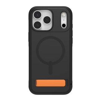 iPhone 17 Pro ZAGG Graphene Sedona Snap Kickstand Case - Flood Black/Orange