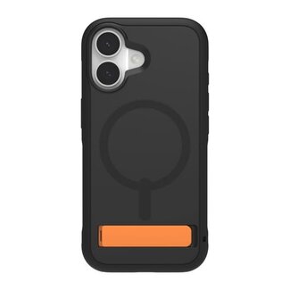 iPhone 17 ZAGG Graphene Sedona Snap Kickstand Case - Flood Black/Orange