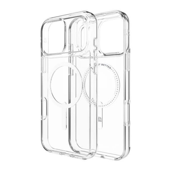 iPhone 17 Pro Max ZAGG Graphene Crystal Palace Lite Snap Case - Clear