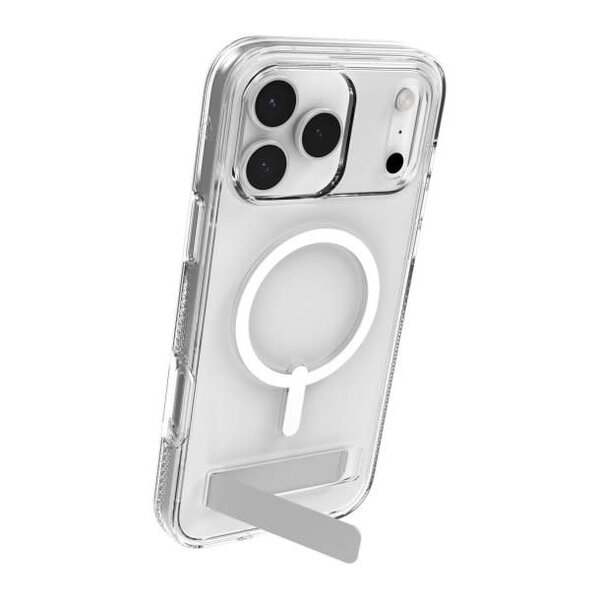 iPhone 17 Pro Max ZAGG Graphene Crystal Palace Snap Kickstand Case - Clear