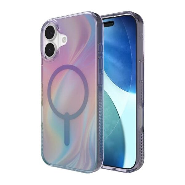 iPhone 17 ZAGG Graphene Milan Snap Case - Iridescent Lights