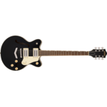 Fender Fender G2655 Streamliner Center Block Jr. Double-Cut with V-Stoptail Black Electric Guitar