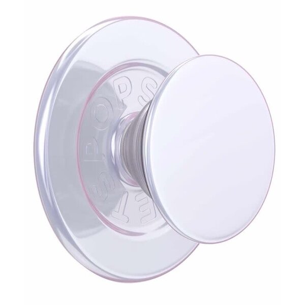 Popsockets Popsockets PopGrip for MagSafe Round with Adapter Iridescent White