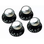 Gibson Top-Hat Tone & Volume Knob Set - Black