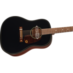 Gretsch Gretsch Deltoluxe Dreadnought, Walnut Fingerboard, Tortoiseshell Pickguard, Black Top