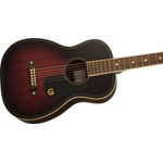 Gretsch Jim Dandy™ Parlor, Walnut Fingerboard, Black Pickguard, Deep Cherry Burst