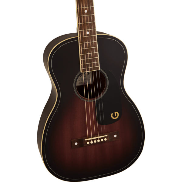 Gretsch Jim Dandy™ Parlor, Walnut Fingerboard, Black Pickguard, Deep Cherry Burst