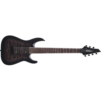 Jackson Jackson JS Series Dinky™ Arch Top JS22Q-7 DKA HT Amaranth Fingerboard Transparent Black Burst