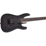 Jackson X Jackson JS Series Dinky™ Arch Top JS22Q-7 DKA HT Amaranth Fingerboard Transparent Black Burst