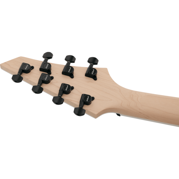 Jackson X Jackson JS Series Dinky™ Arch Top JS22Q-7 DKA HT Amaranth Fingerboard Transparent Black Burst
