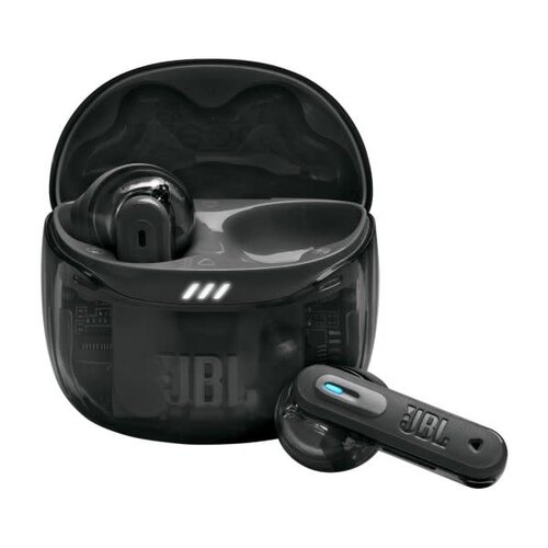 JBL JBL Tune Flex 2 True Wireless Noise Cancelling Earbuds with JBL Spatial Sound Ghost Black