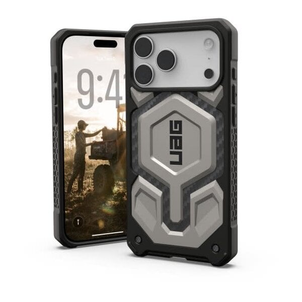 Urban Armor Gear iPhone 17 Pro Max UAG Monarch Pro MagSafe Case - Titanium