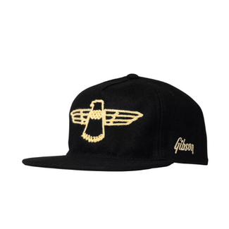 Gibson Thunderbird Wool Snapback - Black