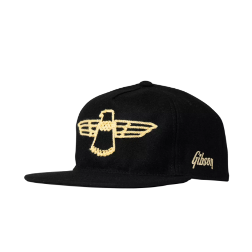 Gibson Thunderbird Wool Snapback - Black