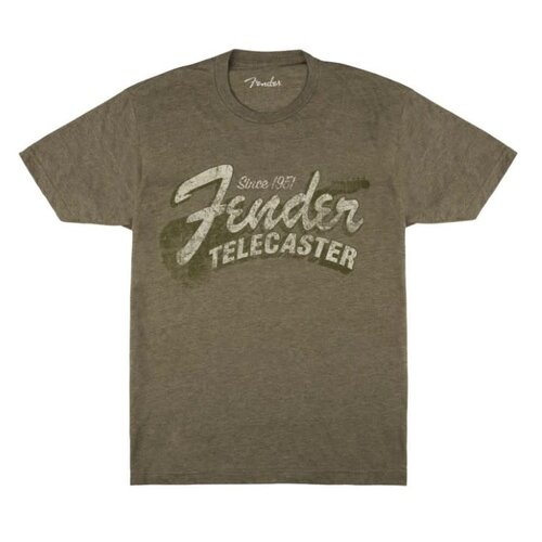Fender Fender Since 1951 Telecaster T-Shirt Military Heather Green L
