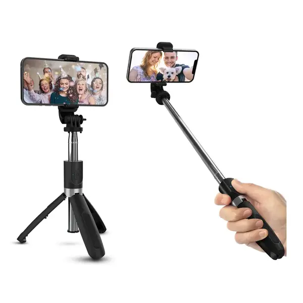 HyperGear Selfie Stick and Tripod Black