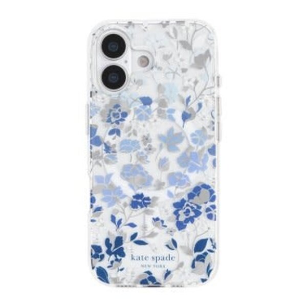 Kate Spade iPhone 17 Kate Spade Protective MagSafe Case Flowerbed Blue