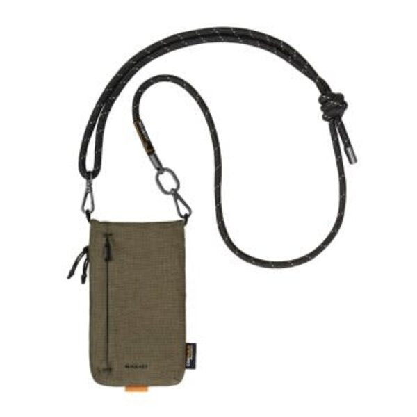 Universal MAGEASY 8.3mm Sacoche Utility Crossbody Bag Cordura + Strap Green