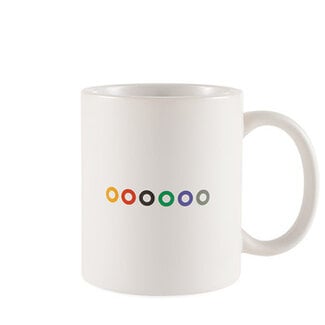 D'Addario D'Addario Ball Ends Mug White