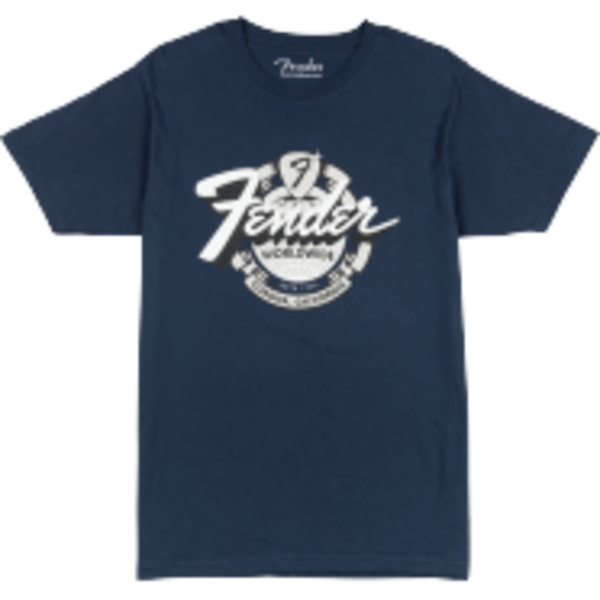 Fender Fender World Wide Tee Vintage Navy L