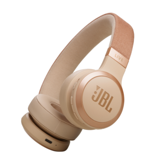 JBL JBL Live 670NC Wireless On-Ear Headphones with True Adaptive Noise Cancelling Sandstone